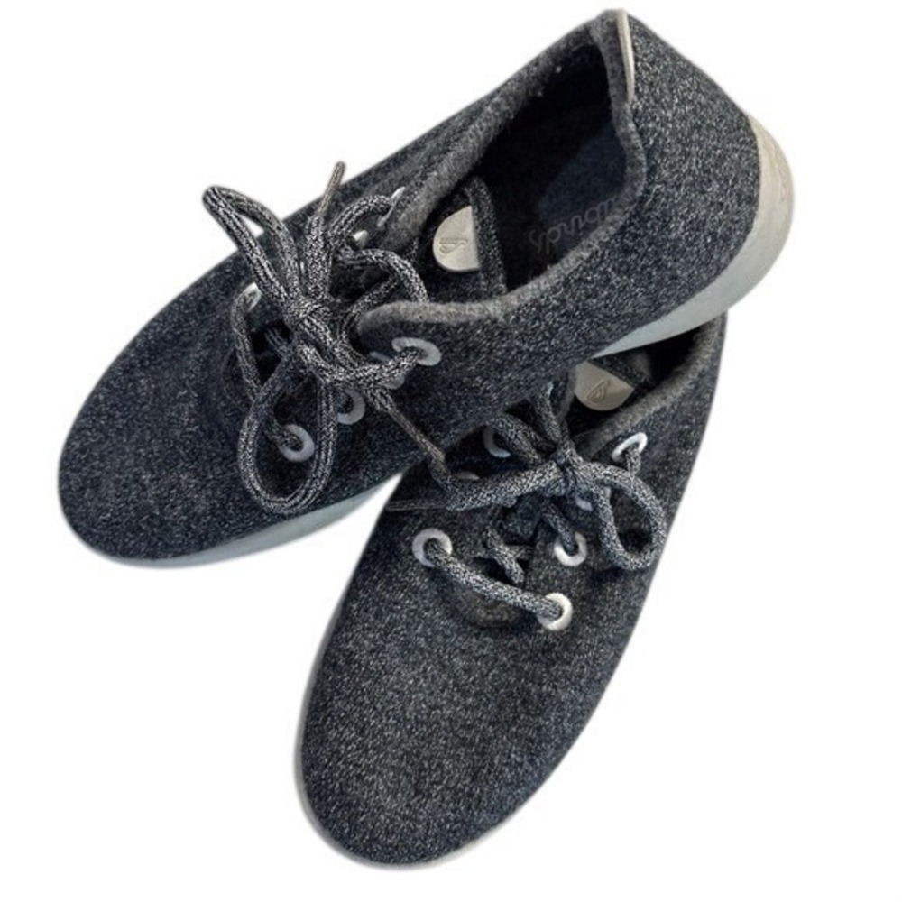 Allbirds Wool Runners Gray Sneakers Casual Shoe Women's Size 9 ‎ #0419 NV1